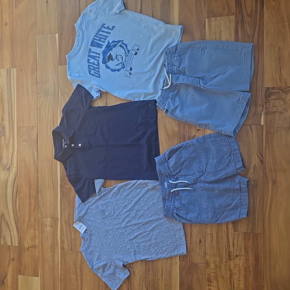 Boys Crewcuts & GAP - Short Sleeve and Shorts Size M